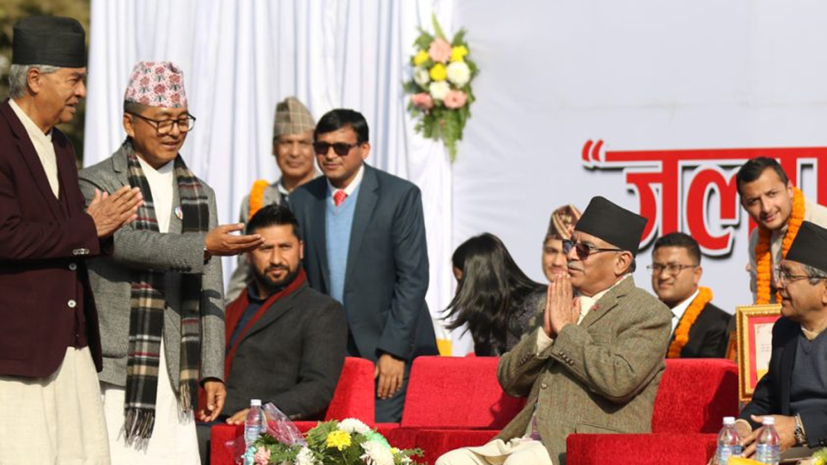 राप्रपाको चियापानमा प्रधानमन्त्रीसहित शीर्ष नेता सहभागी
