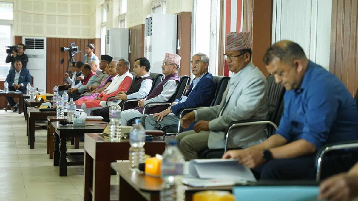 कांग्रेस केन्द्रीय कार्यसम्पादन समितिको बैठक बस्दै
