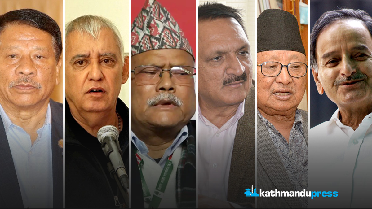 कांग्रेसका सात पूर्वपदाधिकारी चाक्सीबासीमा भेला हुँदै 