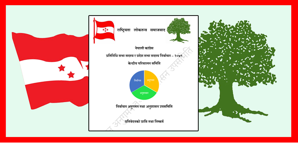 कांग्रेस निर्वाचन परिचालन उपसमितिकाे सुझाव : गठबन्धनबाट पार्टीलाई के फाइदा भयाे, खाेज्नुपर्छ