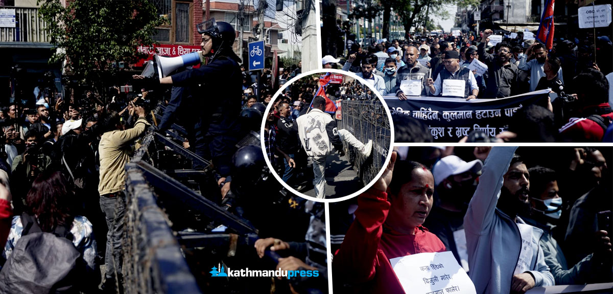 कुलमानको समर्थनमा तात्यो सडक [फोटो फिचर]