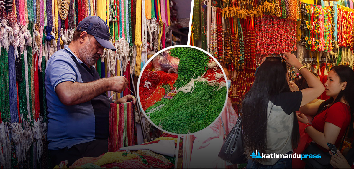 बजार हरियो, पहेंलो चुरा र पोतेमय बन्यो [फोटो फिचर]