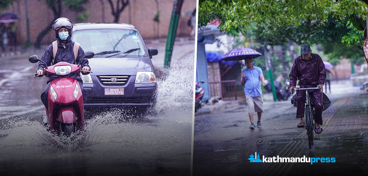 झरीमा रुज्दै काठमाडौं [फोटो फिचर]