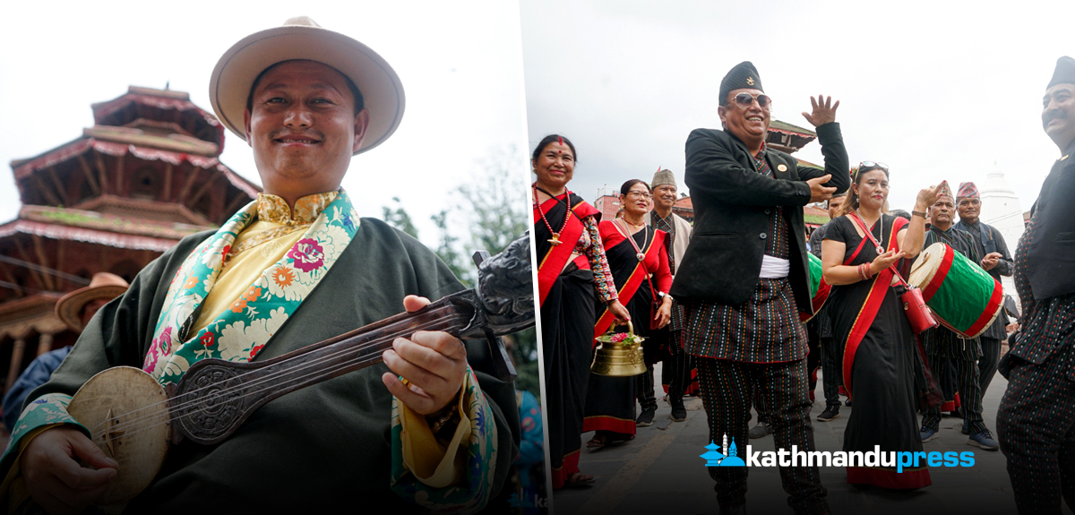 वसन्तपुरमा विश्व आदिवासी दिवस [तस्बिरहरू]