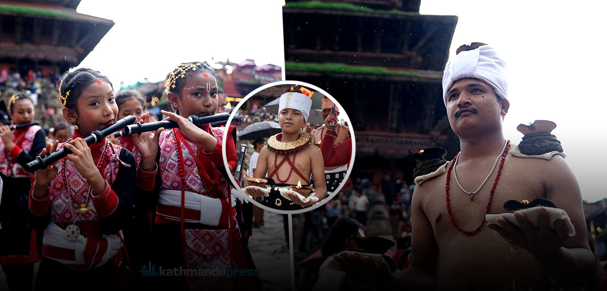 भक्तपुरमा नारायण दीप यात्रा [फोटो फिचर]