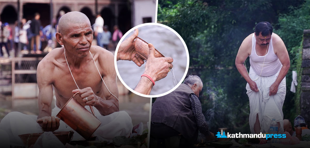 पशुपतिमा पितृको सम्झाना [फोटो फिचर]