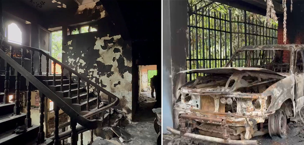 जेनजीको निसानामा परेको किसुनजी घर [फोटो फिचर]