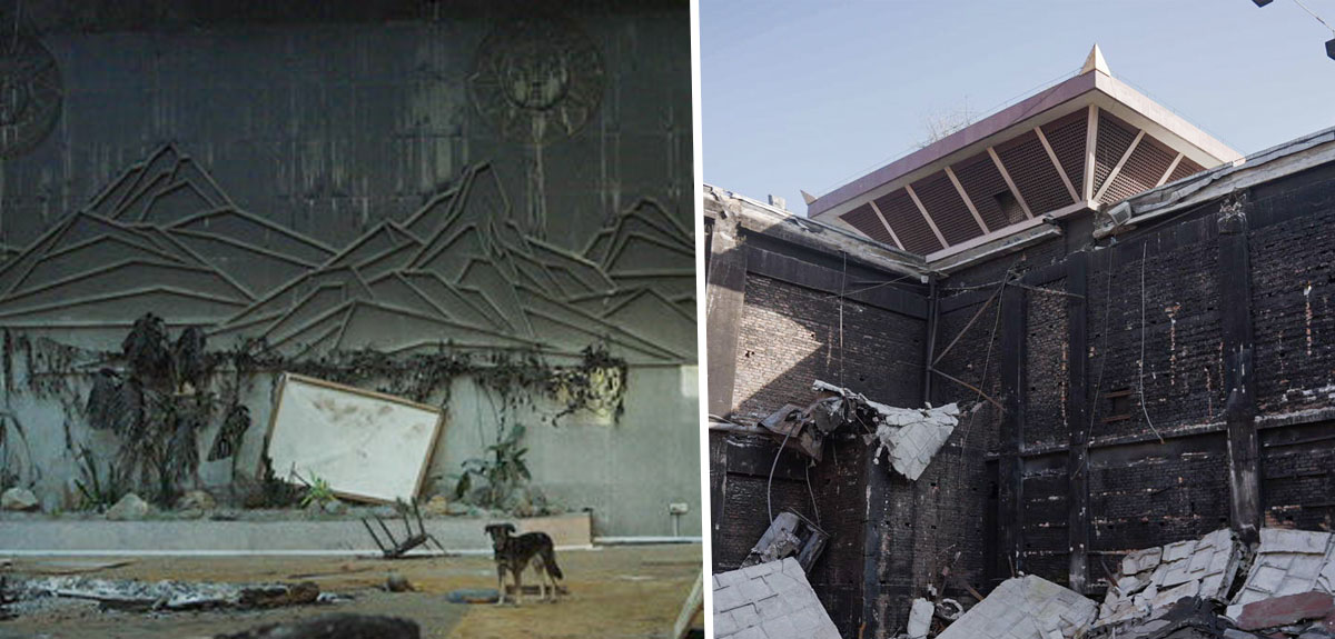 संसद भवनको भग्नावशेष [फोटो फिचर]