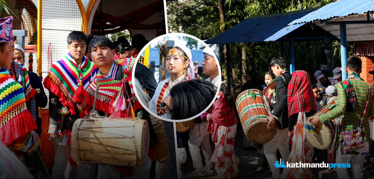 किरातहरूको पुजा घरमा उँधौलीको रौनक [फोटो फिचर]