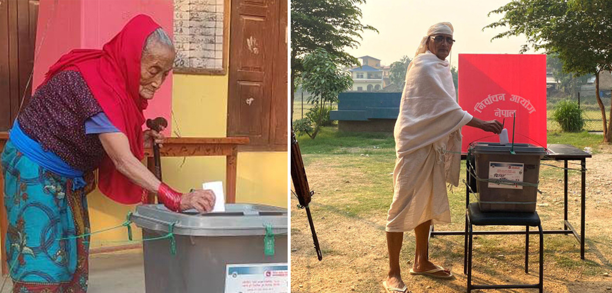 उपनिर्वाचनमा स्थानीयकाे उत्साह