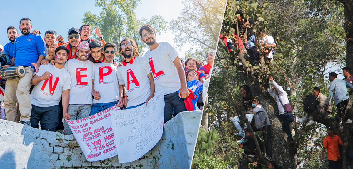 कीर्तिपुरमा क्रिकेट क्रेज [तस्बिरहरू]