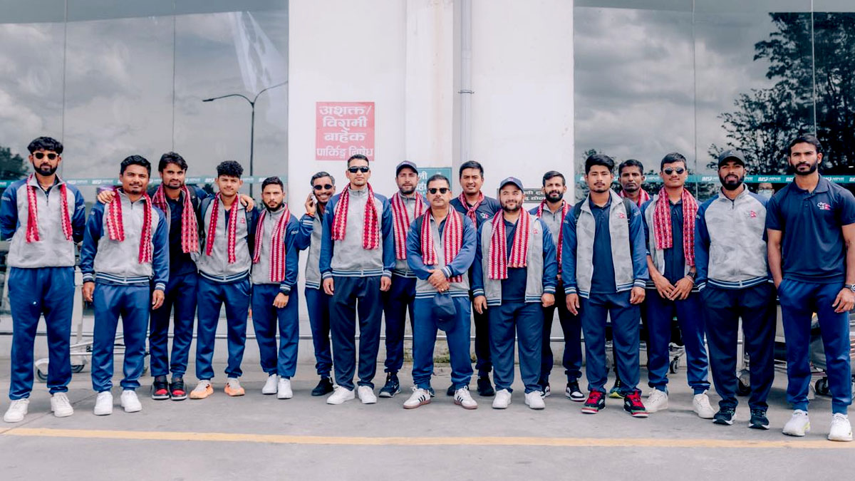 अस्ट्रेलियाबाट फर्कियो नेपाली टिम