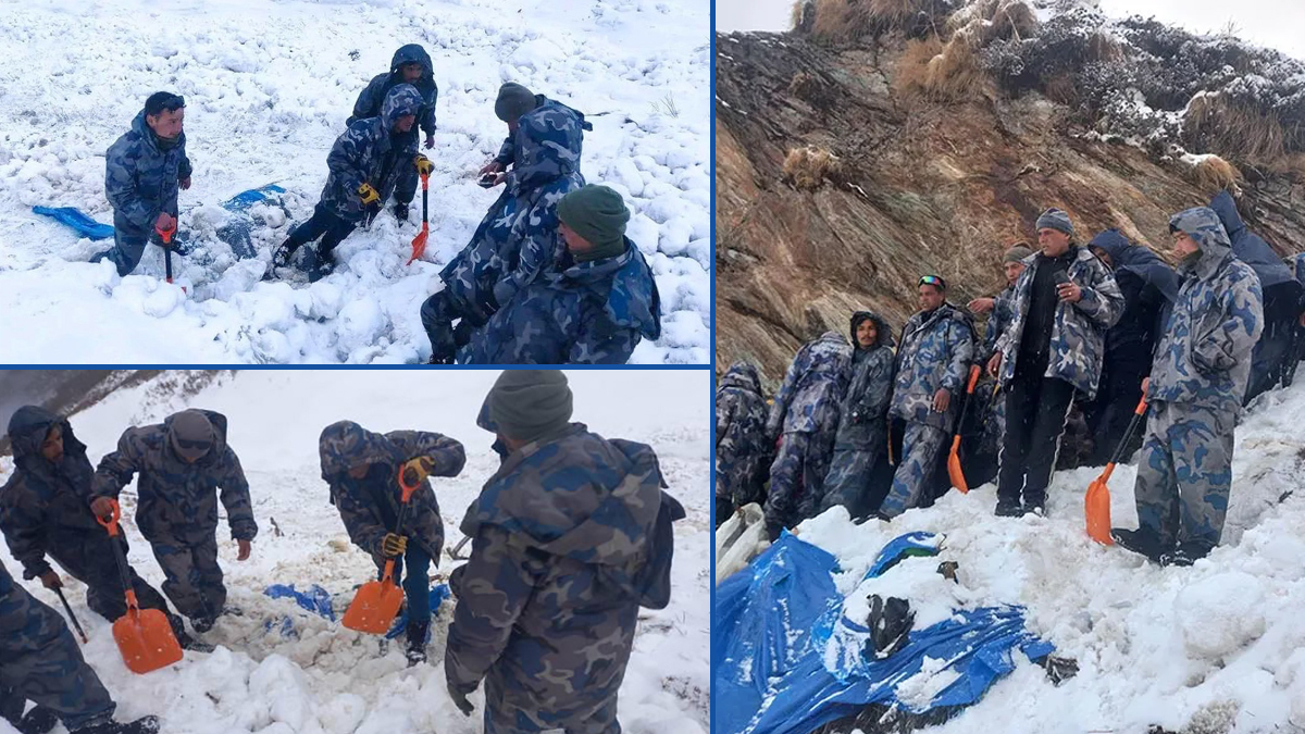 दार्चुला हिमपहिरो: बेपत्ताको पहिचान खुल्यो, हिमपात नरोकिँदा उद्धार हुन सकेन