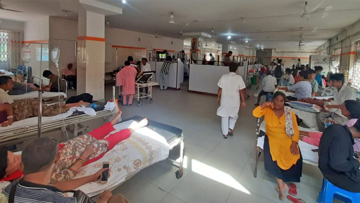 विपी कोइराला स्वास्थ्य विज्ञान प्रतिष्ठानमा छुट्टै डेङ्गु वार्ड सञ्चालन