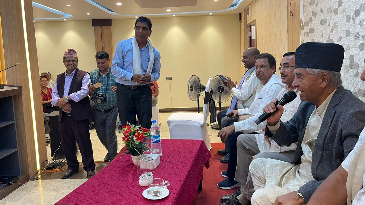 कांग्रेसलाई कसैले पनि हराउन नसक्नेगरी जनस्तरमा काम गर्न कार्यकर्तालाई देउवाको निर्देशन