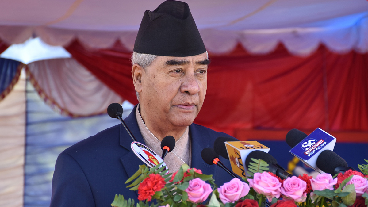 प्रजातन्त्रलाई बलियो बनाउन कांग्रेसलाई बलियो बनाउँदै लैजानुपर्छ : देउवा