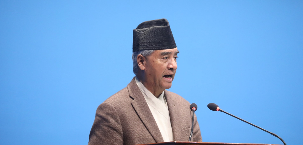  हाम्रो ध्यान वादविवाद र आरोप प्रत्यारोपमा मात्रै केन्द्रीत हुनुहुँदैन : देउवा (पूर्णपाठ) 