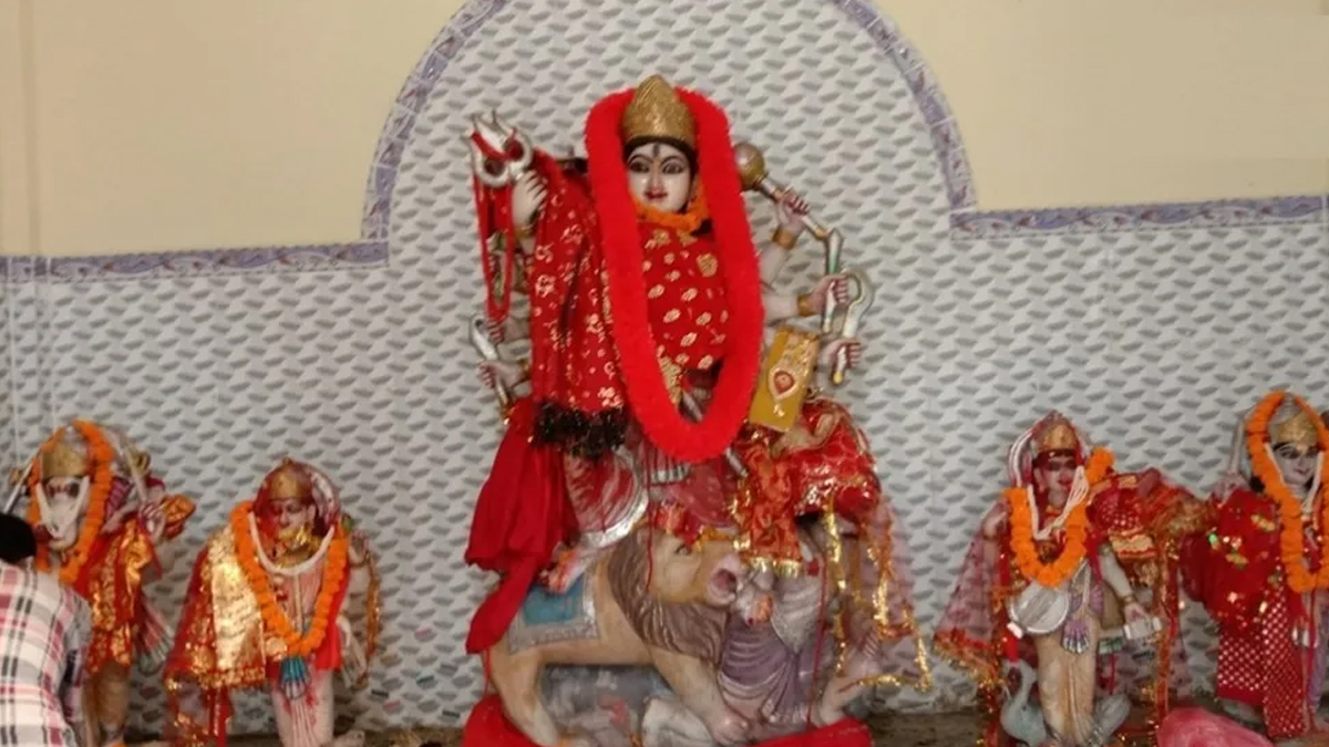 दसैंमा सर्वसाधारणका लागि खोलियो देवी प्रतिमा