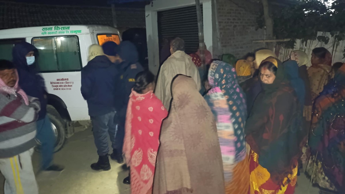 धनुषाधाममा लौरो प्रहार गरि महिलाको हत्या, श्रीमान पक्राउ