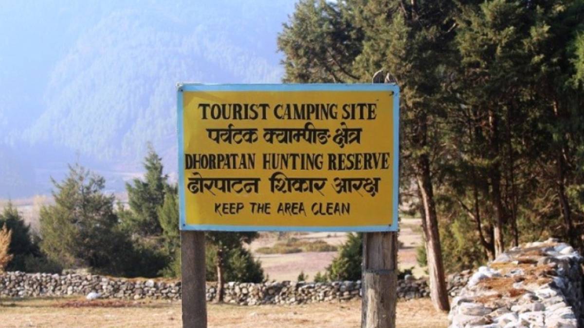 ढोरपाटनमा सिकारमा रमाउँदै पर्यटक