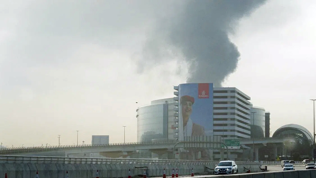 दुबई विमानस्थलमा नजिकै ड्रोन आक्रमण, उडान अवरुद्ध