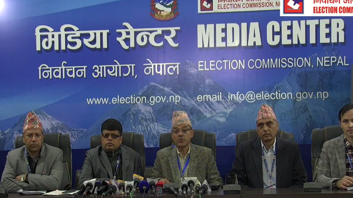 १२ः४५ बजेसम्म ३२ प्रतिशत मत खस्यो : निर्वाचन आयोग 