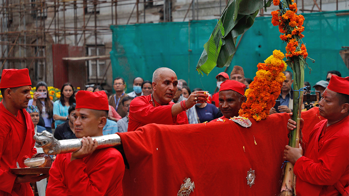 दसैं घरमा भित्र्याइयो फुलपाती