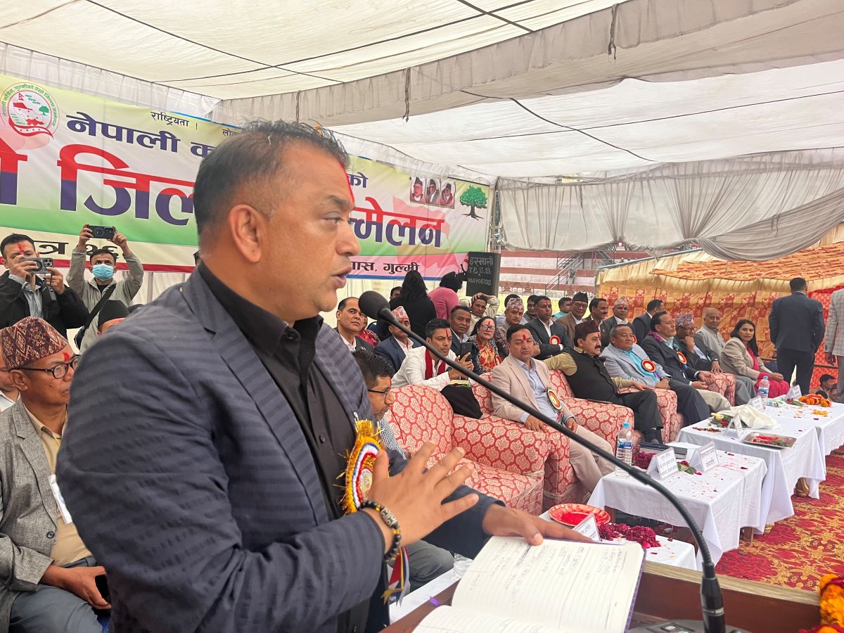 भ्रष्टाचारलाई जरैदेखि सफा गर्नुपर्छ : महामन्त्री थापा