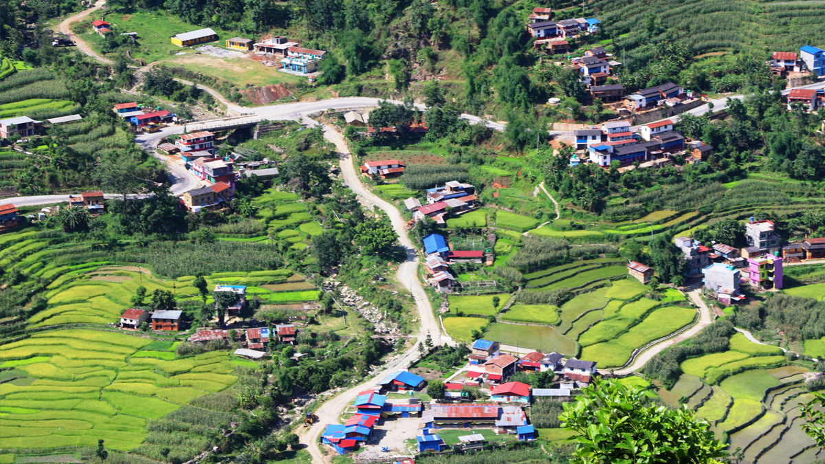 बागलुङकाे खहरे गाउँ