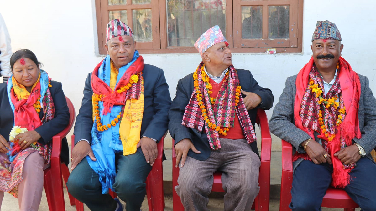 बनेपामा गठबन्धनका उम्मेदवारलाई भव्य स्वागत