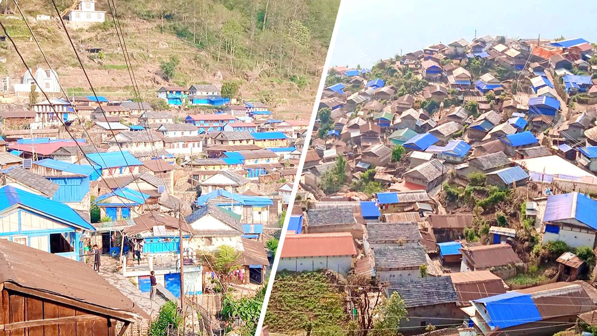 लमजुङको पर्यटकीय गाउँ सिउरुङ