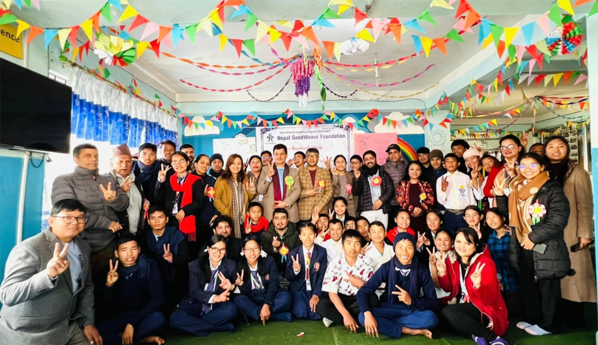 गुडवीभका बालबालिकाले मनाए सामूहिक जन्मदिन