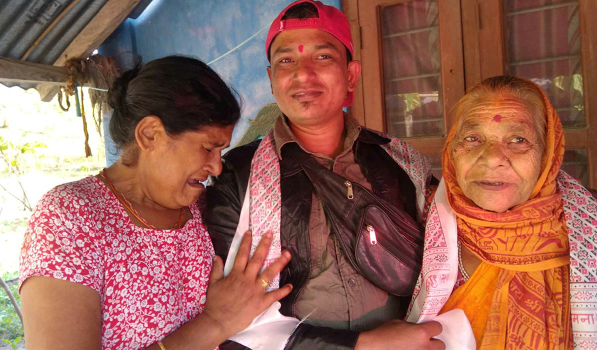 मलेसियामा बेपत्ता भएका गोपाल १८ वर्षपछि घर आइपुगे