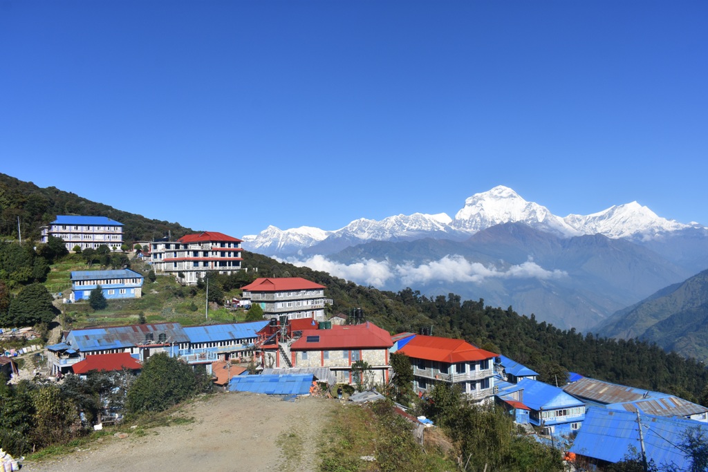 घोडेपानीमा पुग्यो बस