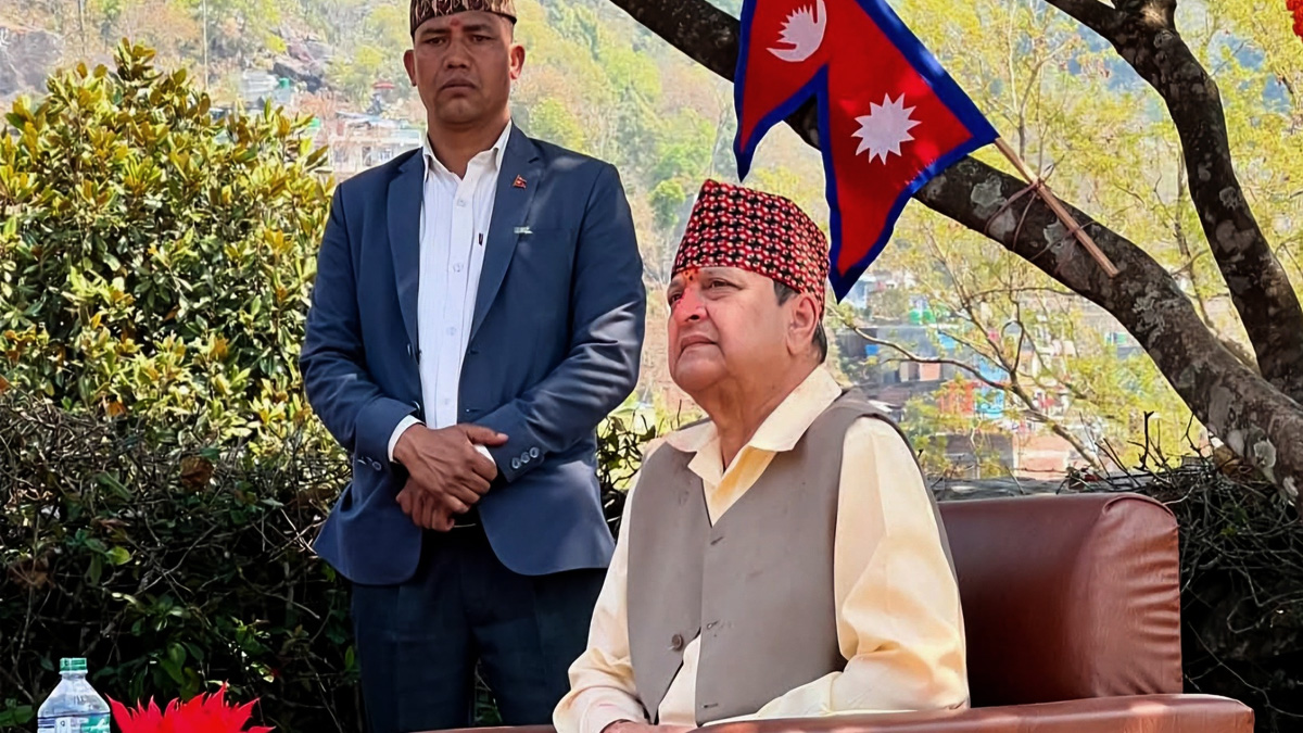पूर्वराजा ज्ञानेन्द्रले गोरखाबाट भने– कोही डराउनुपर्दैन, शान्ति चाहियो 