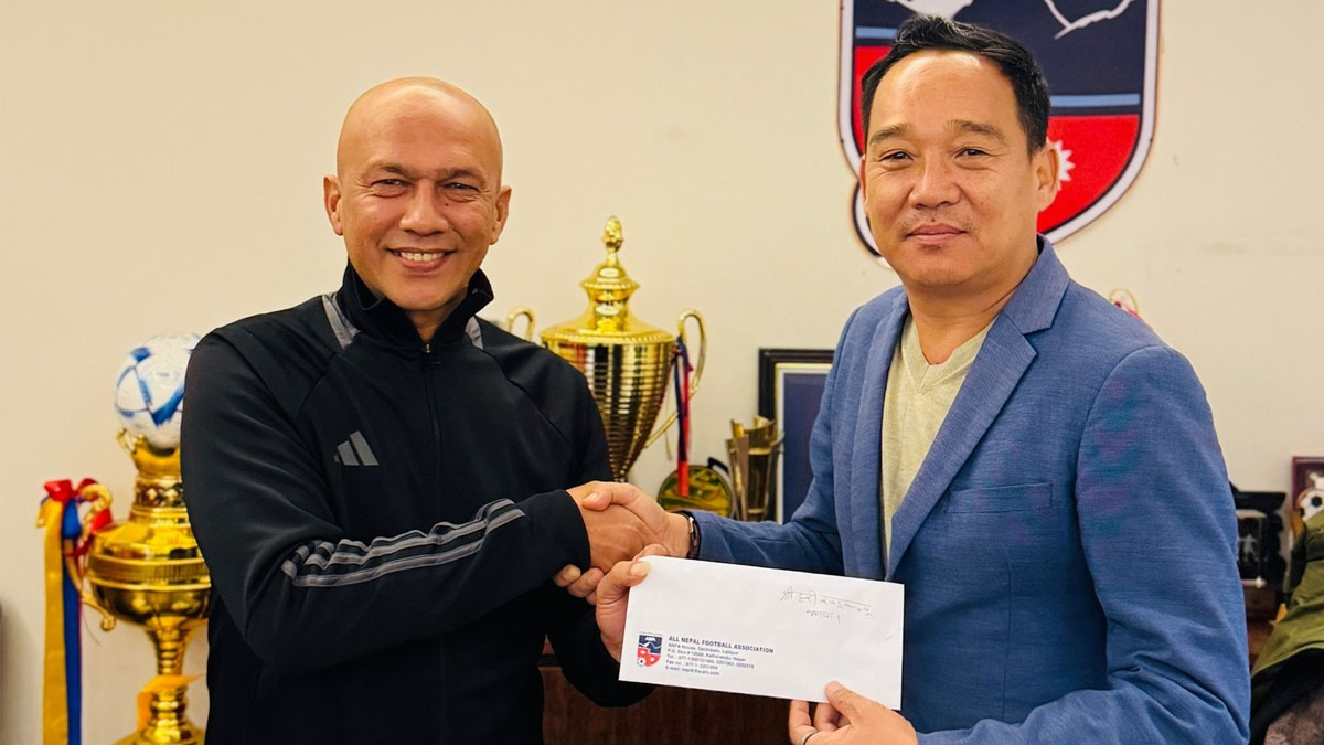 हरि खड्का बने राष्ट्रिय फुटबल टिमको मुख्य प्रशिक्षक 