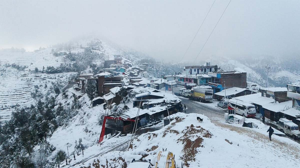 आजको मौसम : चार प्रदेशमा हल्का हिमपातको सम्भावना
