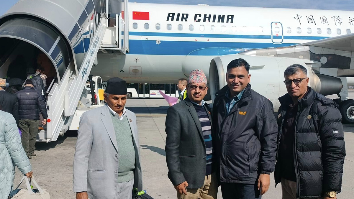 संघीय सांसदको टोली चीन प्रस्थान