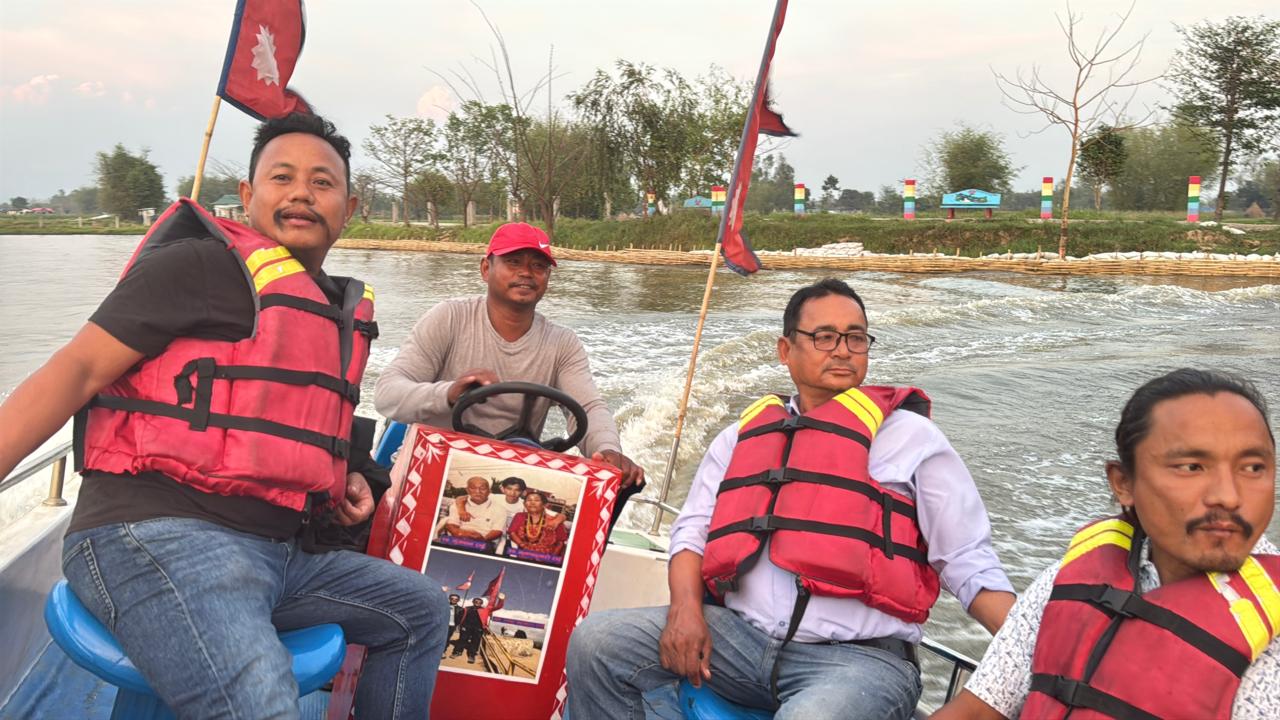 पर्यटकीय गन्तब्य बन्दै झापाको इन्द्रेणी ताल