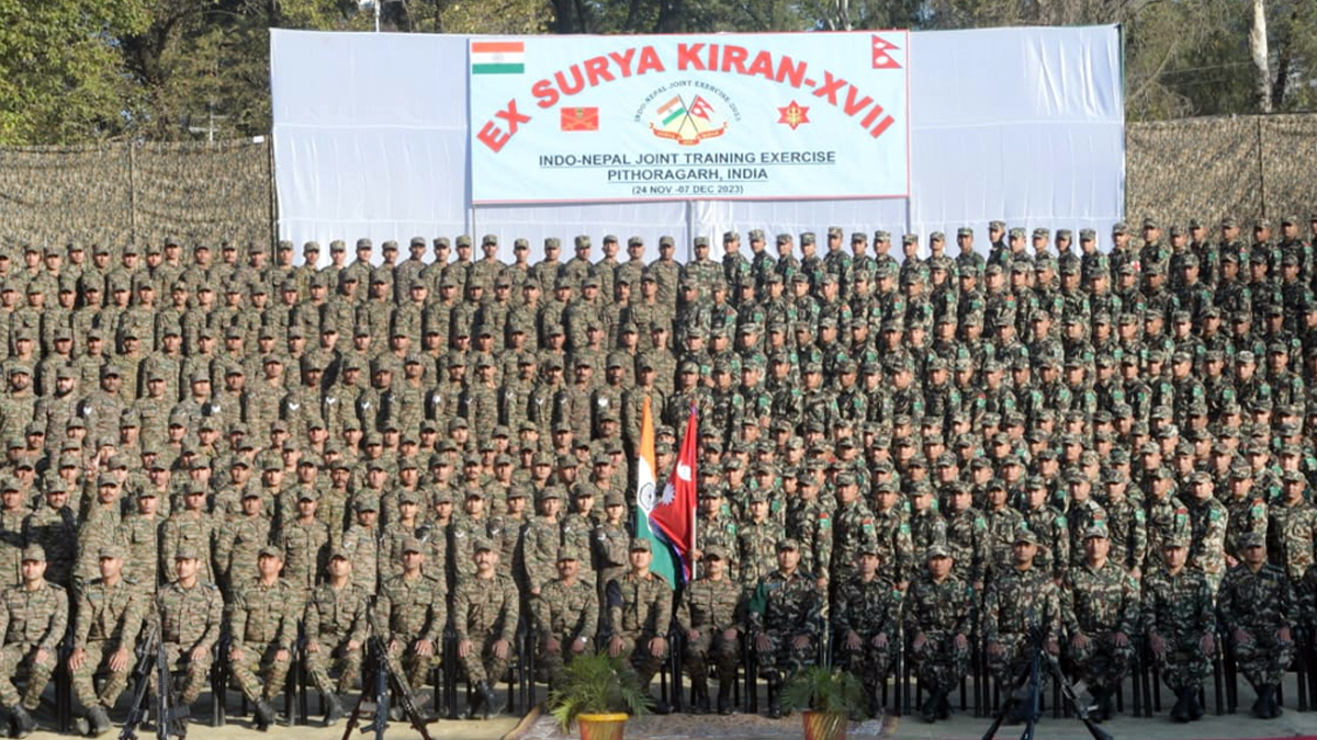 नेपाल–भारत संयुक्त सैन्य अभ्यास सुरु