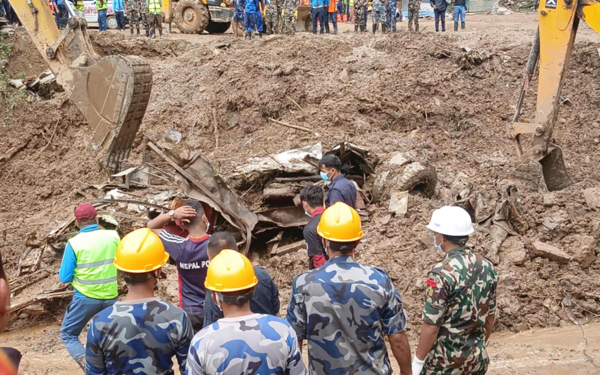 बाढी पहिरोमा परी मृत्यु हुनेको संख्या २४६ पुग्यो