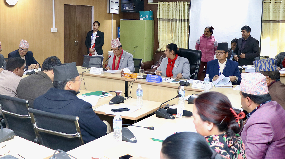 कानुन समिति : संक्रमणकालीन न्यायसम्बन्धी विधेयकमा दलहरु सहमति नजिक