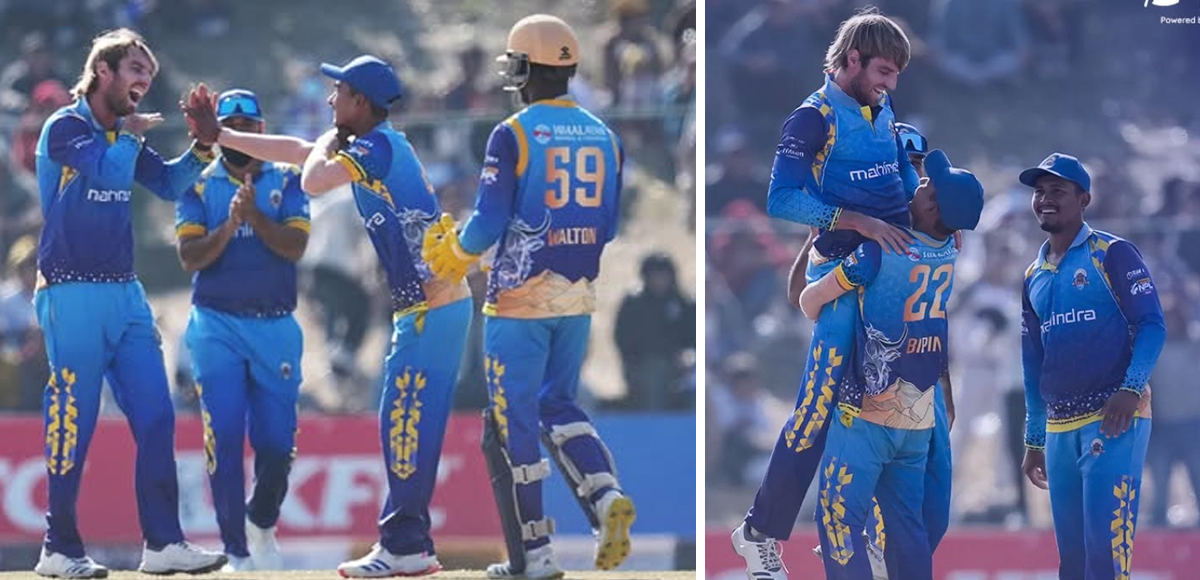 बसिस्टोको स्पिनमा घुम्यो पोखरा, १०३ रनमै अलआउट