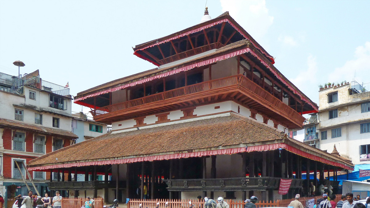 थप सुन्दर बनाइँदै ऐतिहासिक ‘काष्ठमाण्डप’