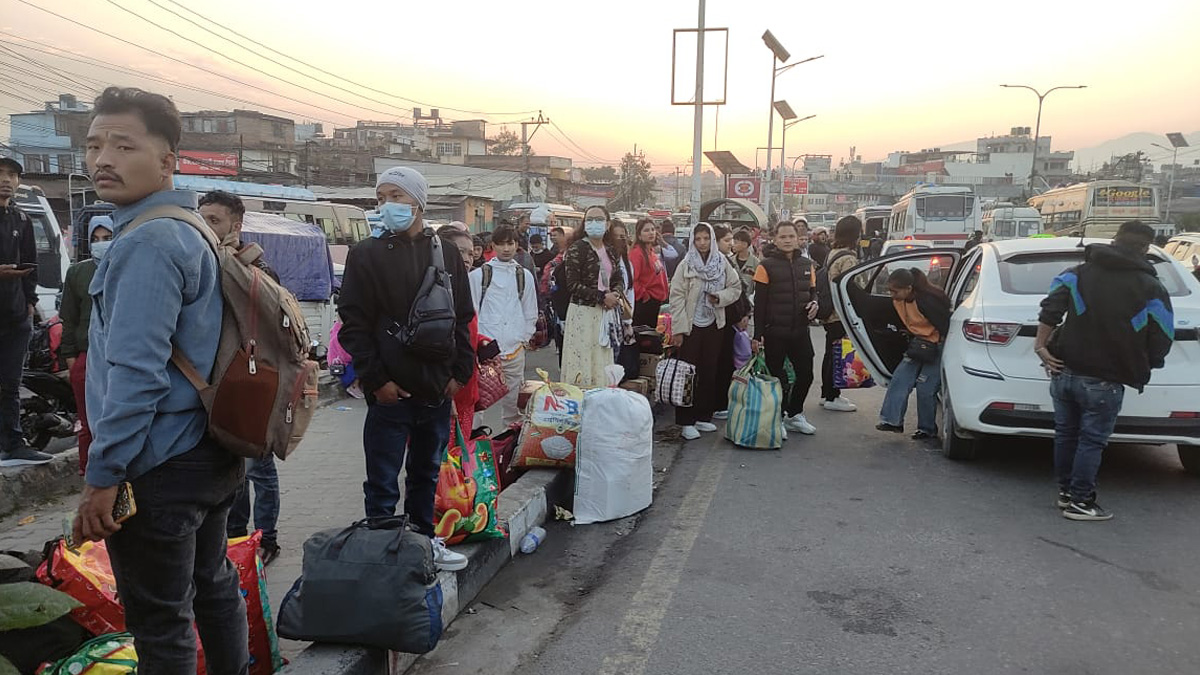 यसपालिको चाडपर्वमा १८ लाख मानिस उपत्यकाबाट बाहिरिने