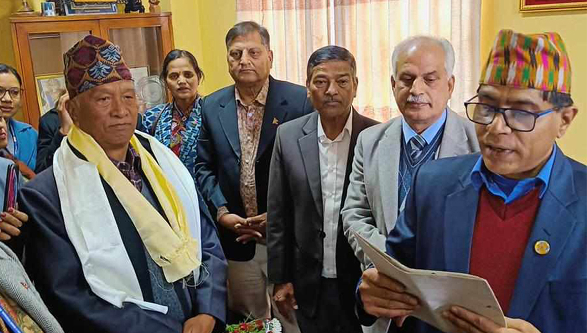 नवनियुक्त उपकुलपति बरालले गरे पदभार ग्रहण