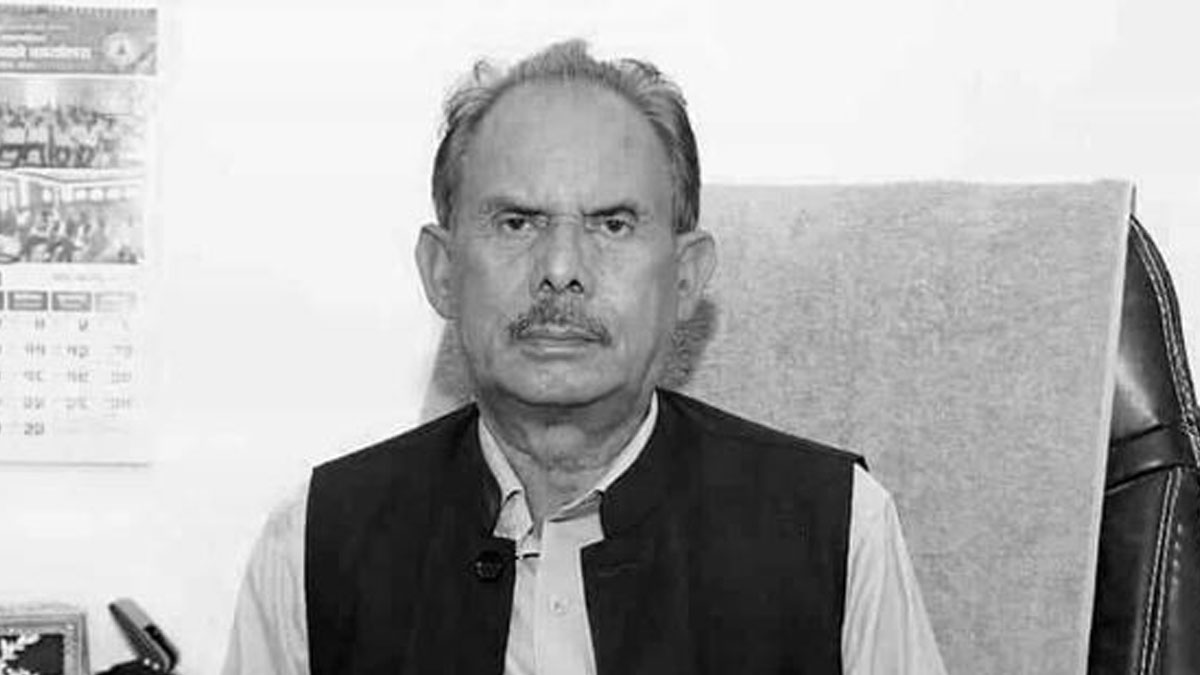 लुम्बिनी सांस्कृतिक नगरपालिकाका मेयरको निधन