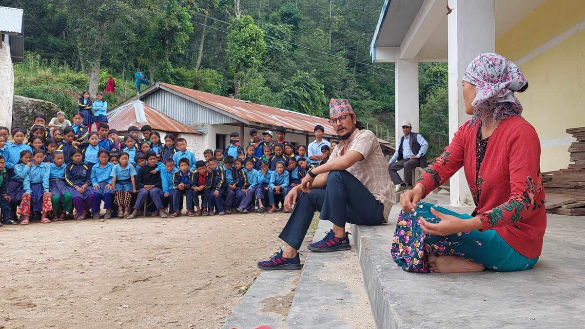 महिला हिंसाविरुद्ध ‘खिल’ मञ्चन