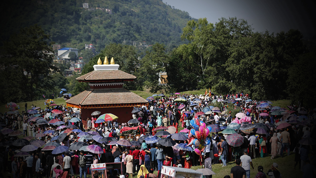 खोकनामा सिकाली जात्राकाे राैनक [तस्बिरहरू]
