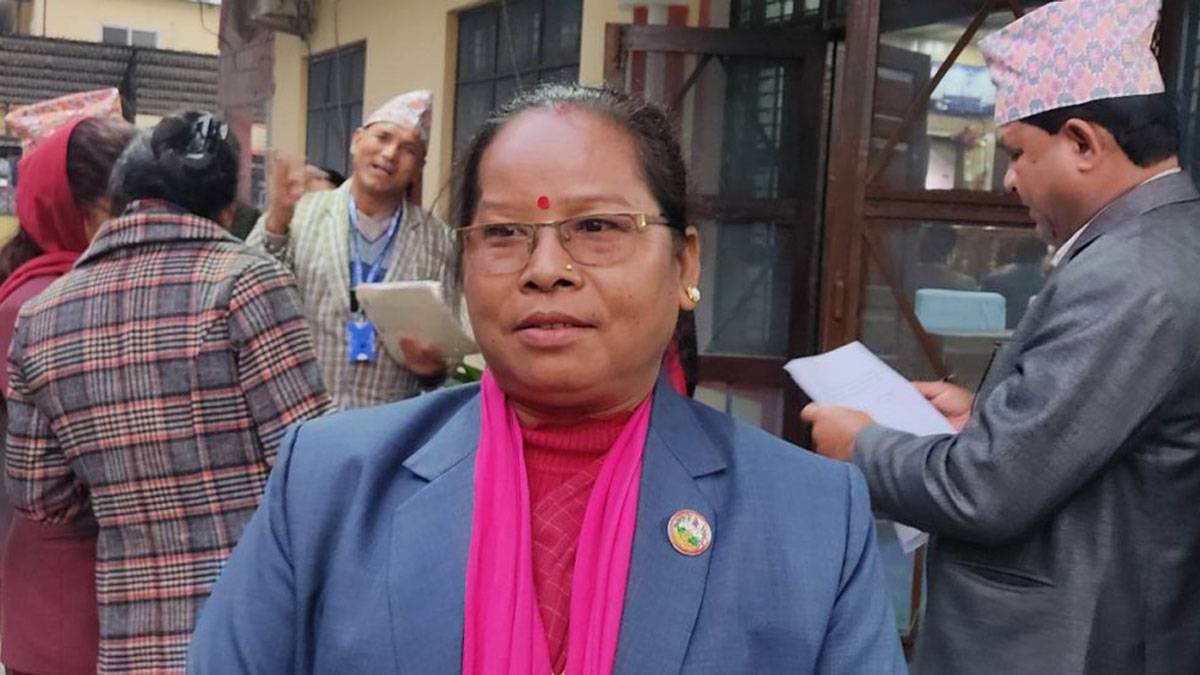सुदूरपश्चिमकी उपसभामुख चौधरीद्वारा पार्टीबाट राजीनामा